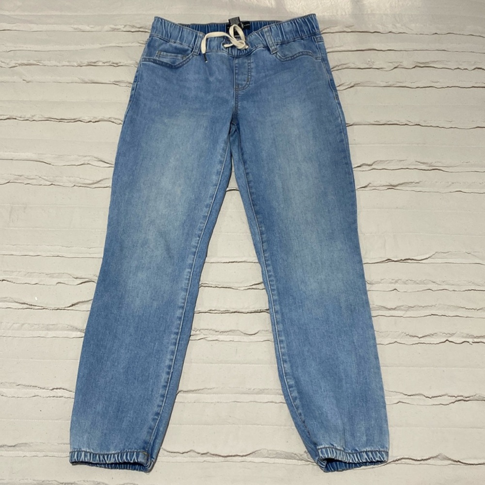 Rewash Casual Blue Denim Joggers